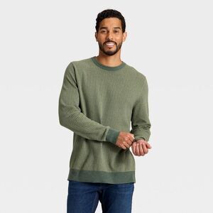 Goodfellow & Co - Men's Soft Knit Striped Sweater - Goodfellow & Co  Green